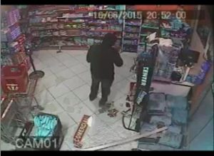 Captura de imagem do suspeito - vídeo